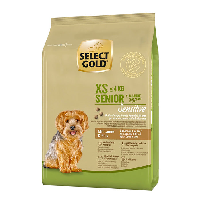 Senior Sensitive X-Small lam & ris 1 kg