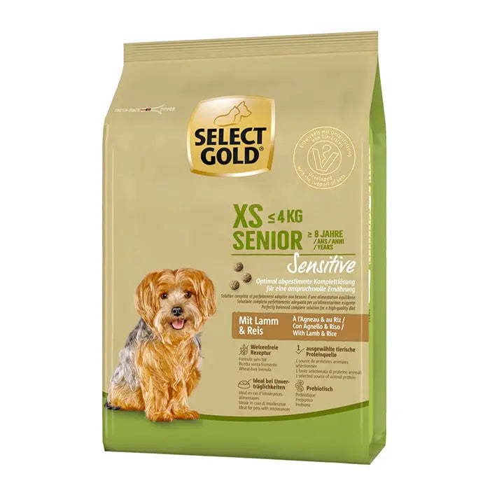 Senior Sensitive X-Small lam & ris 1 kg - Maxi Zoo Danmark