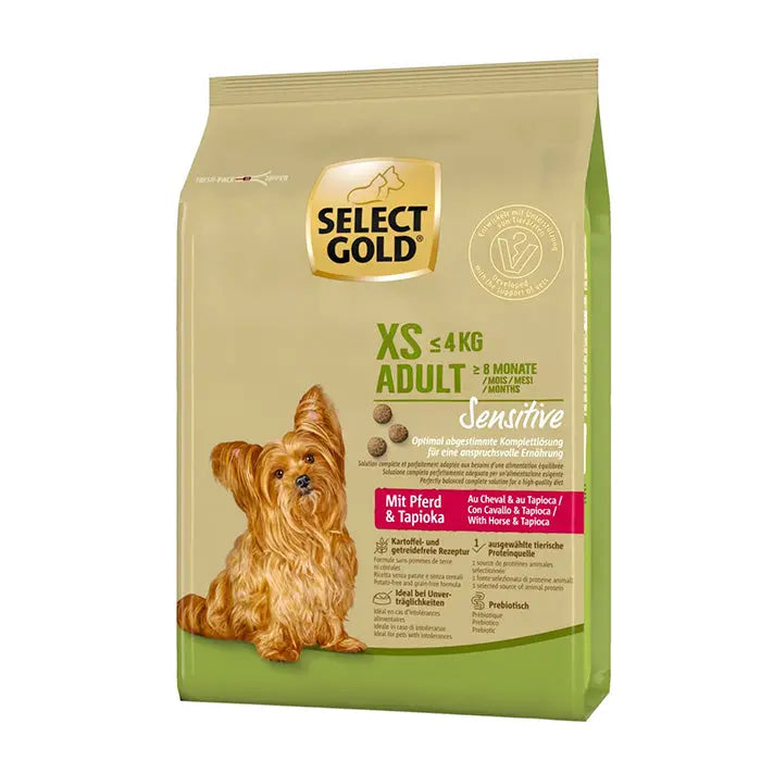 Adult Sensitive X-Small hest & tapioka 1 kg - Maxi Zoo Danmark