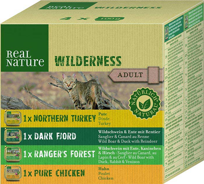 Adult Wild., menuboks alu 4 varianter 4x100 g