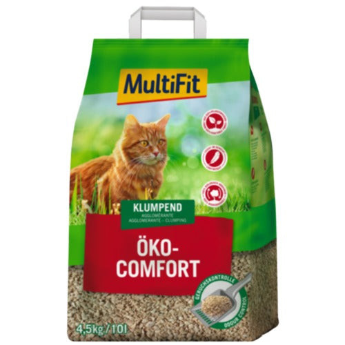 Kattegrus Comfort klumpende 4,5 kg/10 l