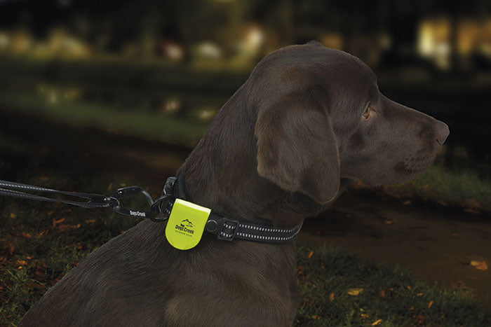 USB lygte Blinki Magnet optil 300 m synlighed gul