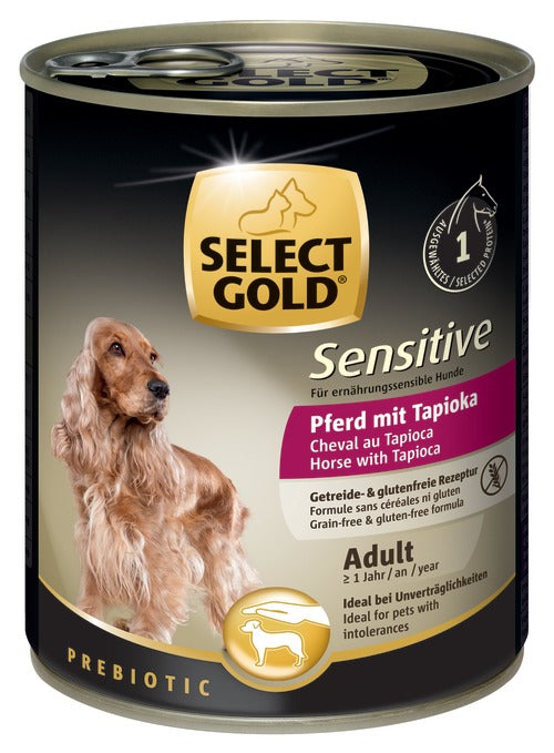 Adult Sensitive, dåse hest Tapioka 800 g