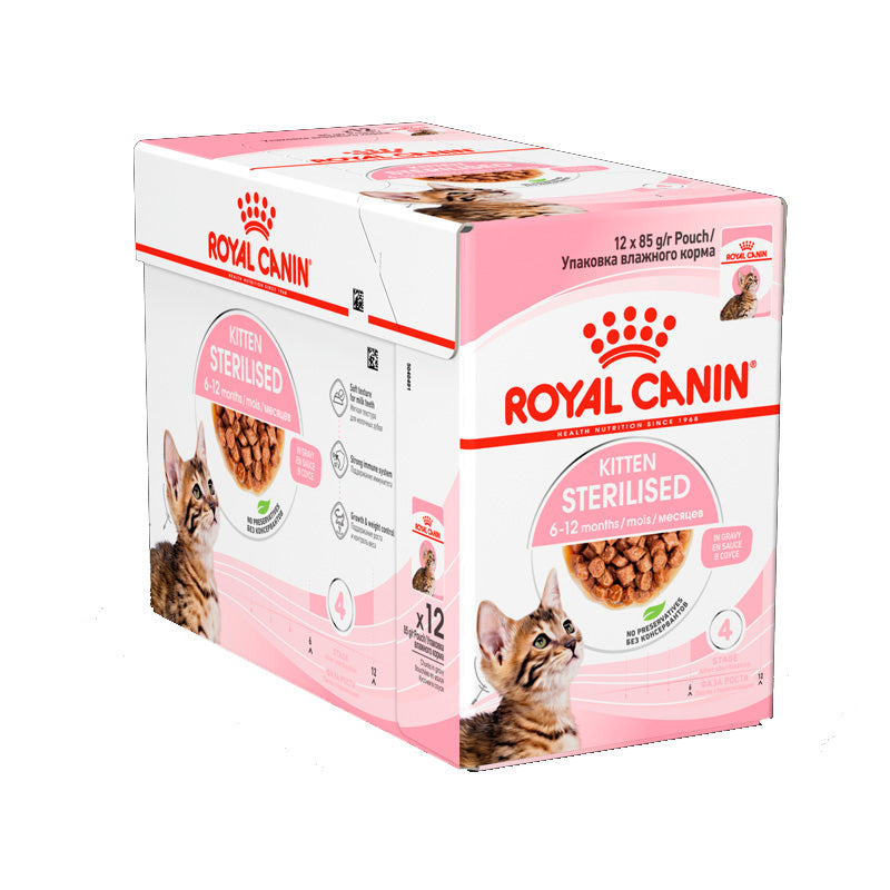 Kitten Gravy menuboks pouch sterilised 12 x 85 g