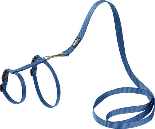 Nylonsele & line S-M 19-30 cm blå