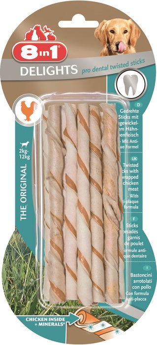 Tyggeben Delights Pro Dental 10 stk 55 g