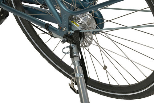 Cykeltrailer op til 30 kg grå/blå