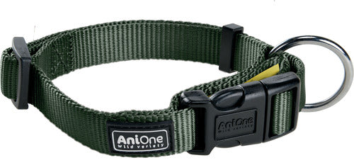 Nylonhalsbånd Classic Grøn