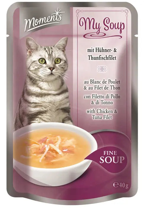 Moments Adult Soup Kylling og Tun 40 g - Maxi Zoo Danmark
