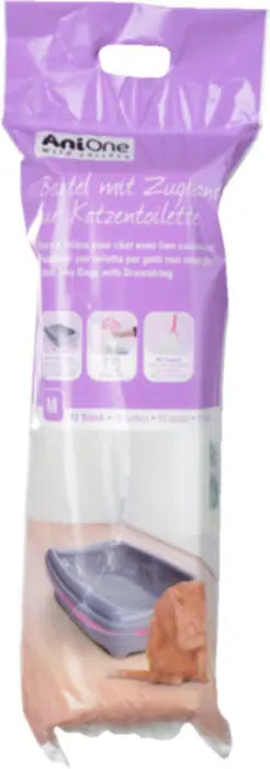 Kattebakke poser medium 12 stk/pk - Maxi Zoo Danmark