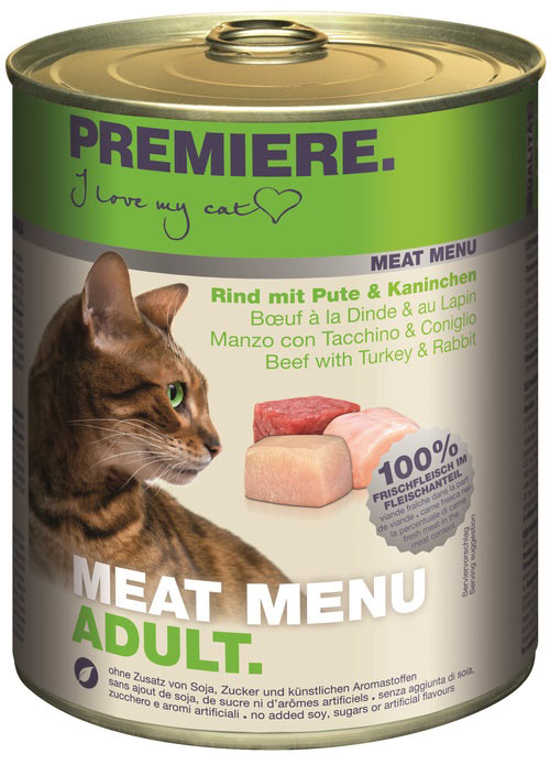 Adult Meat Menu okse, kalkun & kanin 800 g