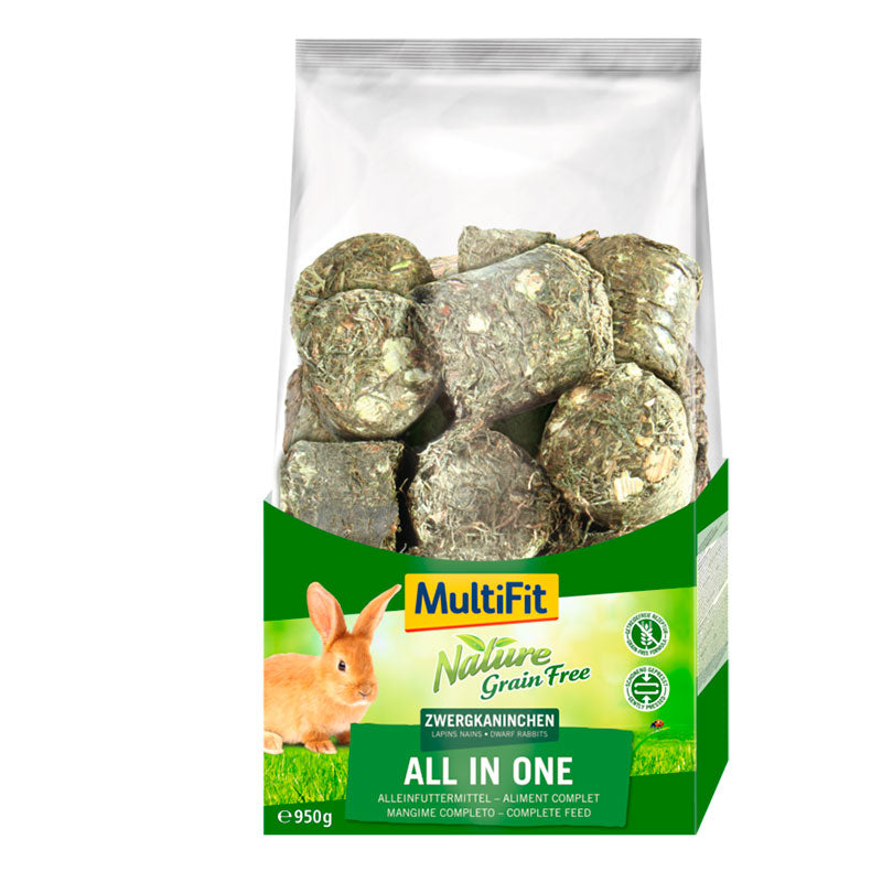 Kornfri All in Onedværgkanin 950 g