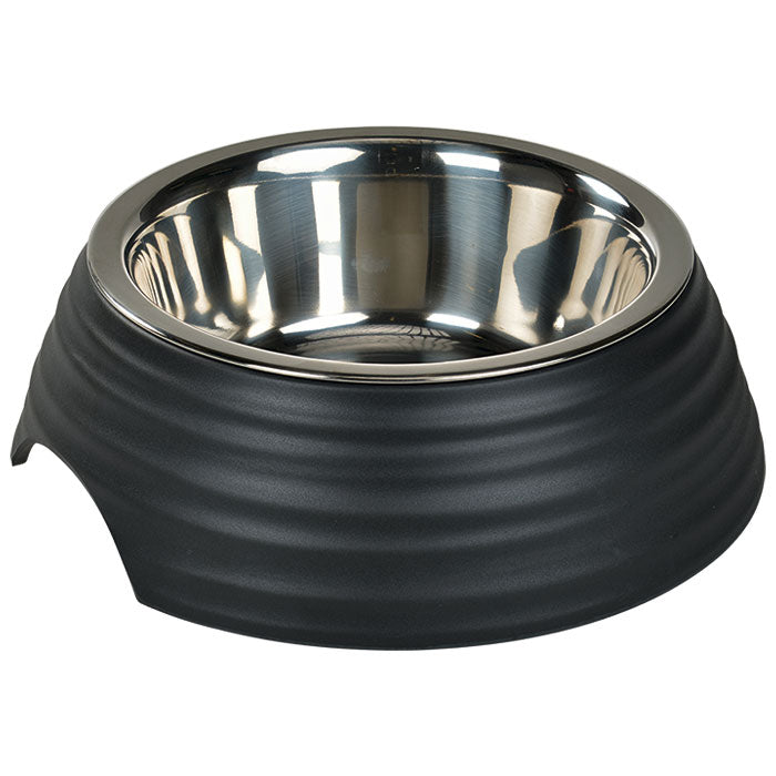Melaminskål 200 ml sort