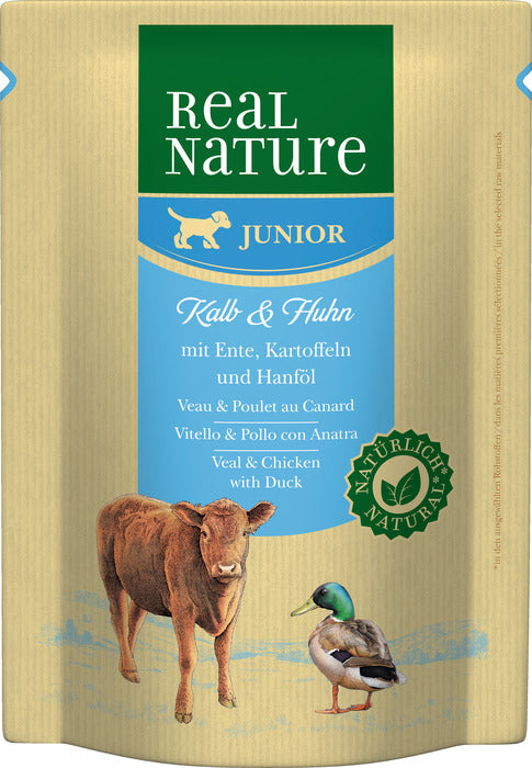 Junior, pouch kalv, kylling & and 300 g