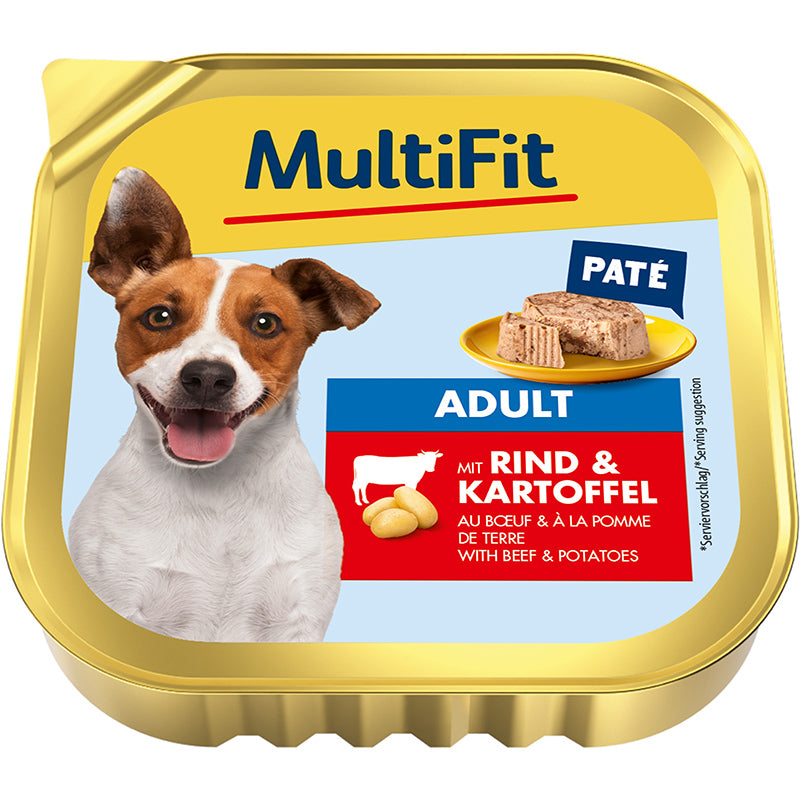 Adult alu-bakke okse & kartoffel 150 g