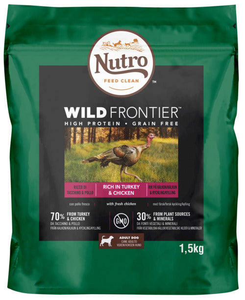 Adult Wild Frontier kalkun & kylling 1,5 kg OFFER PRICE