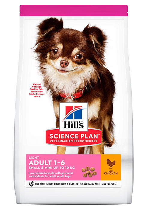 Adult Light Small&Mini kylling 1,5 kg