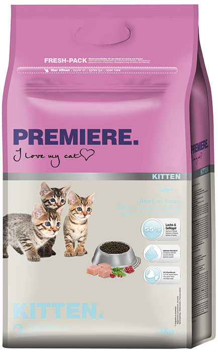 Kitten fjerkræ og laks 4 kg