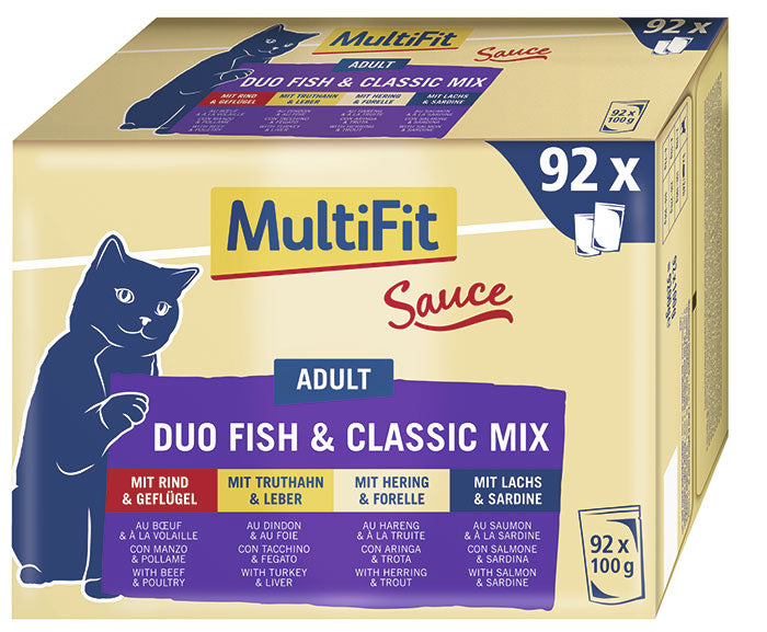 Adult Sauce Duo menuboks fisk & classic mix 92 x 100 g