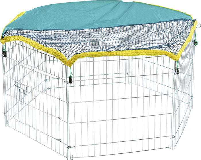 Græsningsbur metal 6 kantet Ø 108 cm