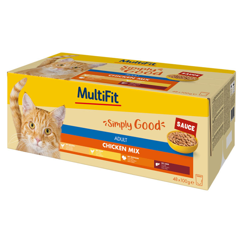 Adult Sauce, menuboks kylling mix 48 x 100 g