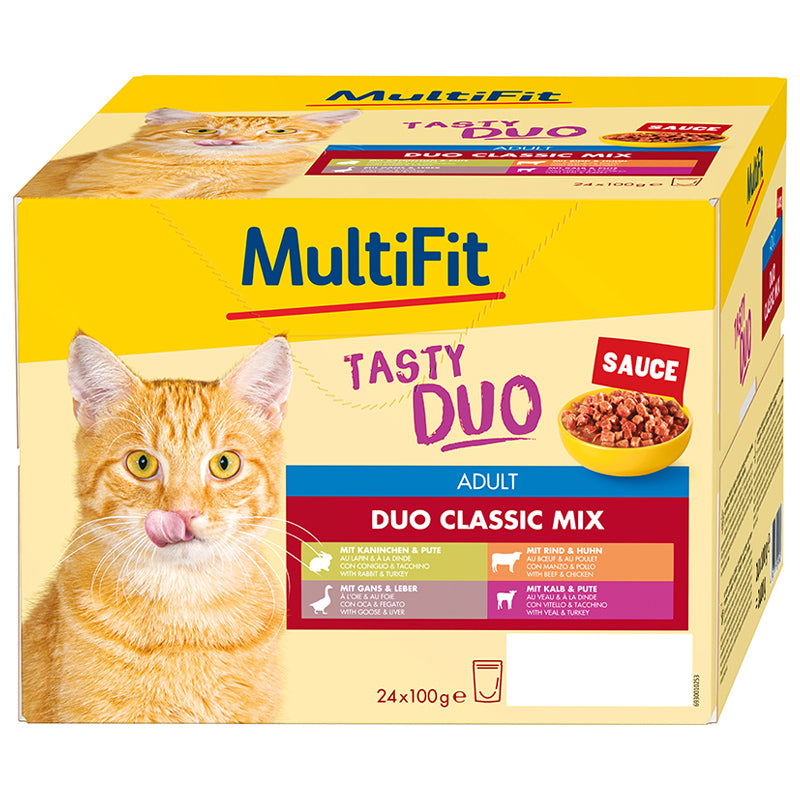 Adult Sauce, menuboks duo classic mix 24 x 100 g