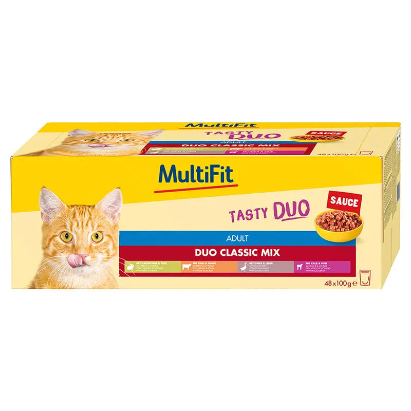 Adult Sauce, menuboks duo classic mix 48x100 g - Maxi Zoo Danmark