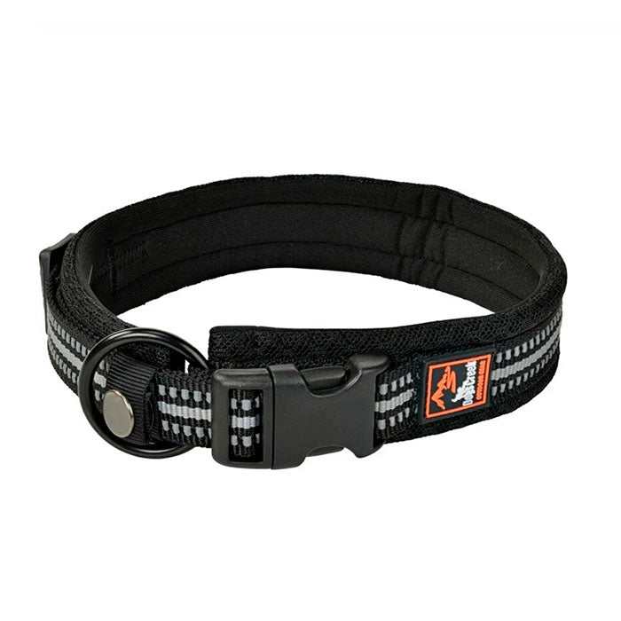 Nylonhalsbånd Voyager Sort