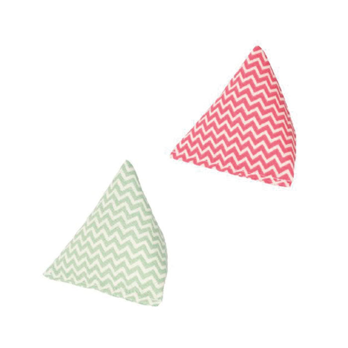 Kattelegetøj pyramide m/baldrian 10x10 cm