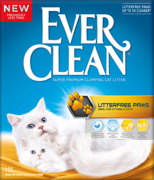 Kattegrus Litterfree Paws klumpende 10 l