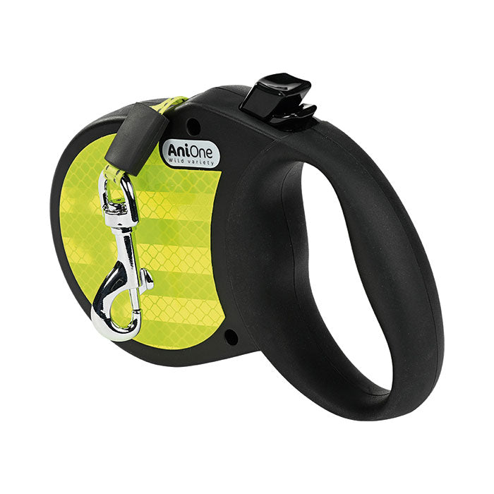 Tilbagetrækningsline Refleks Sort