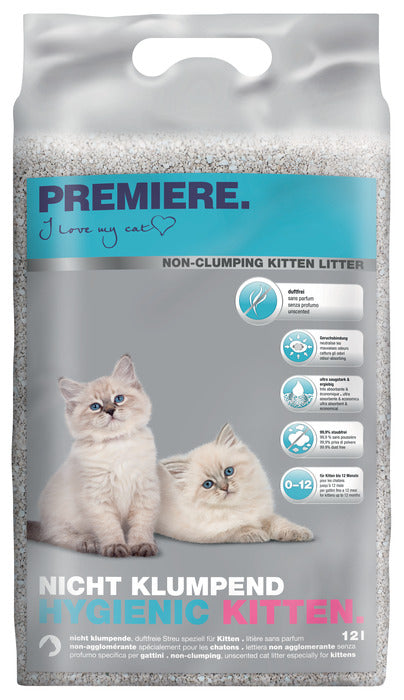 Kattegrus hygienic Kitten 7 kg/12 ltr ikke klumpende