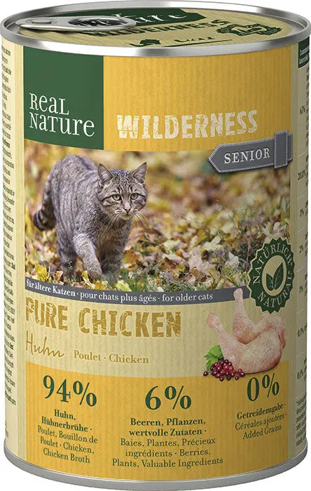 Senior Wilderness Pure Chicken kylling 400 g - Maxi Zoo Danmark