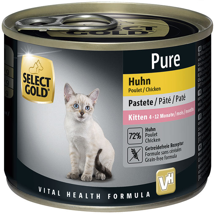 Kitten Pure, dåse kylling 200 g