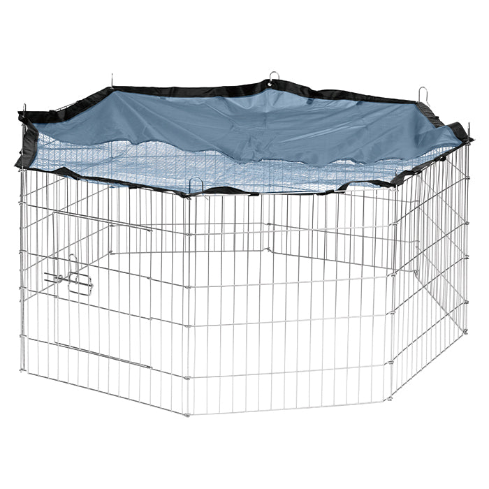 Græsningsbur metal 8 kantet 140 cm