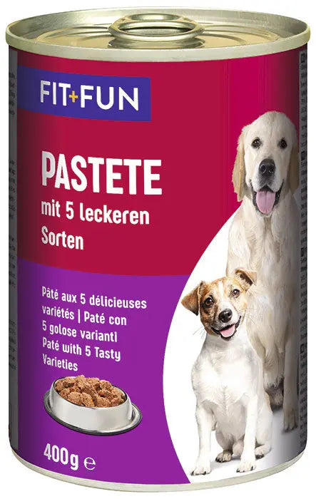 Adult paté Mix kød 400 g - Maxi Zoo Danmark