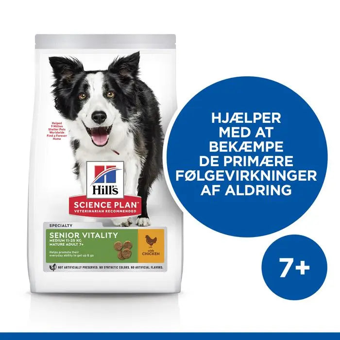 SP Canine Senior Vitality Medi kylling 14 kg - Maxi Zoo Danmark