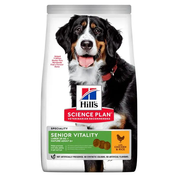 SP Canine Senior Vitality Large kylling 14 kg - Maxi Zoo Danmark