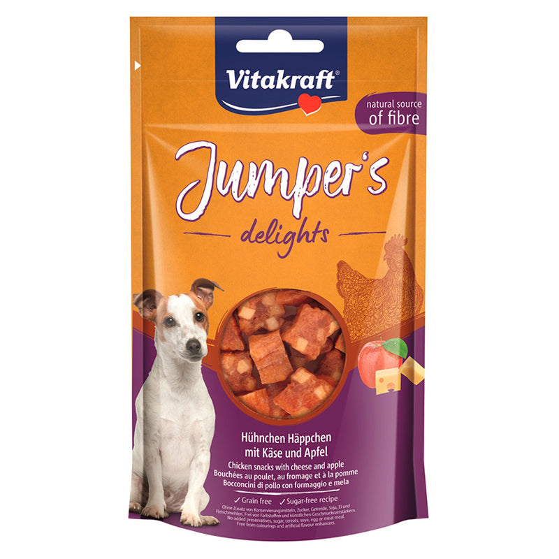 Jumpers delights Kylling/æble 80 g