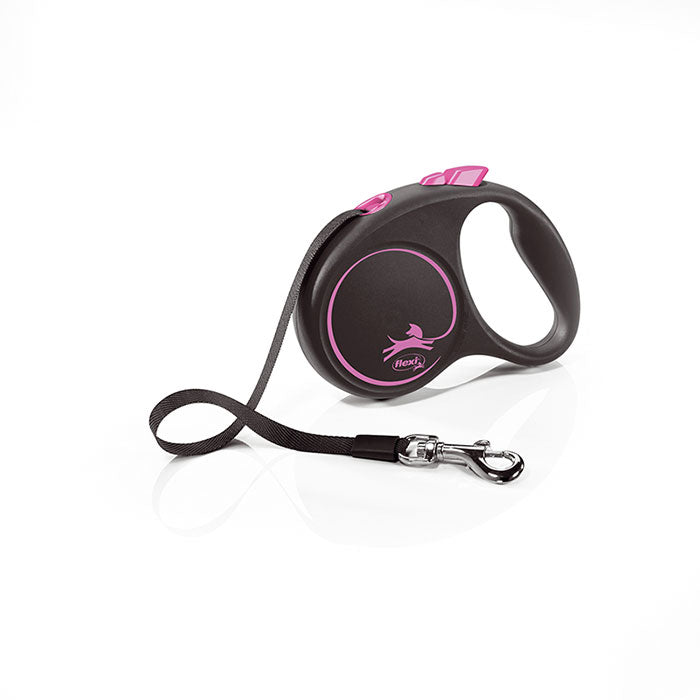 Hundeline Design S 5 m pink