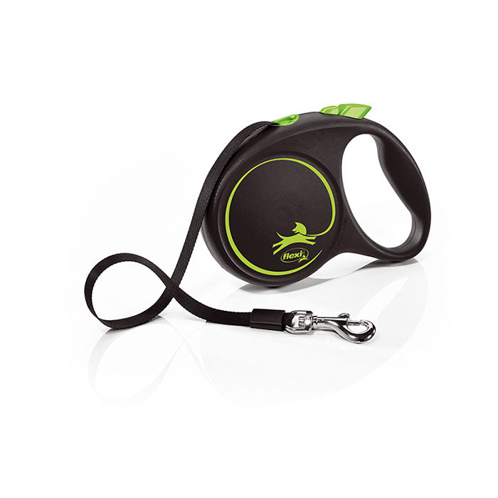 Hundeline Design M 5 m grøn