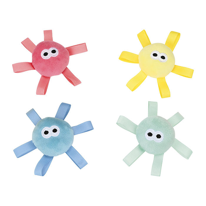 Kattelegetøj vandmand 5 cm ass. farver