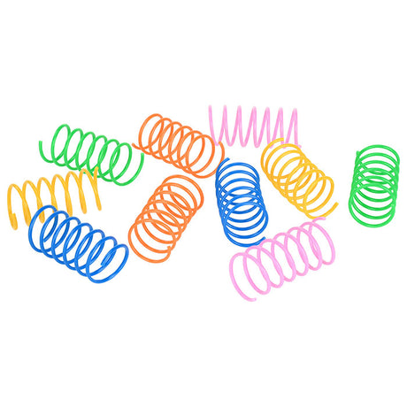 Kattelegetøj Fjeder flerefarvet