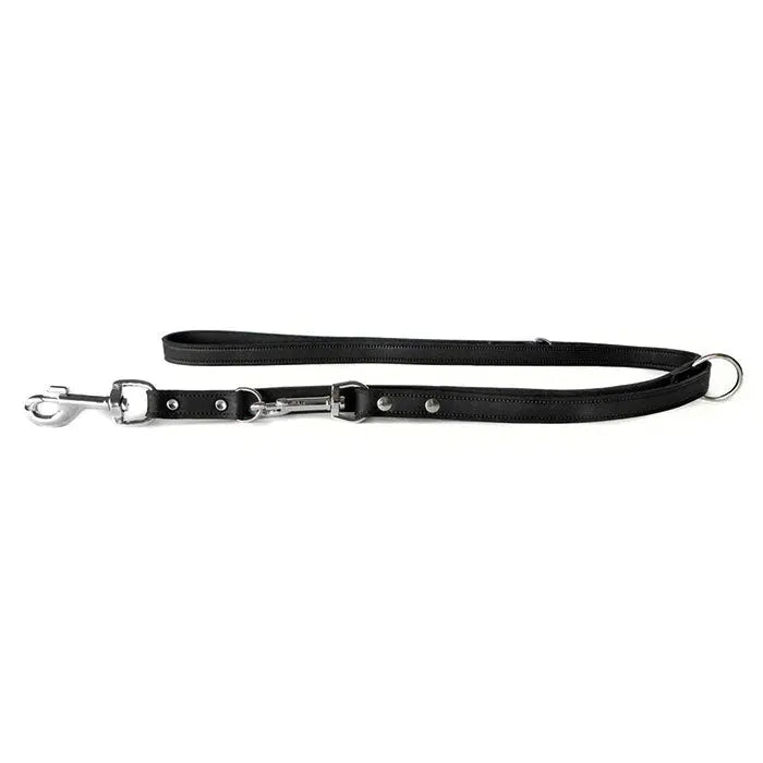 Læder line Weinheim 12mm/2m sort - Maxi Zoo Danmark
