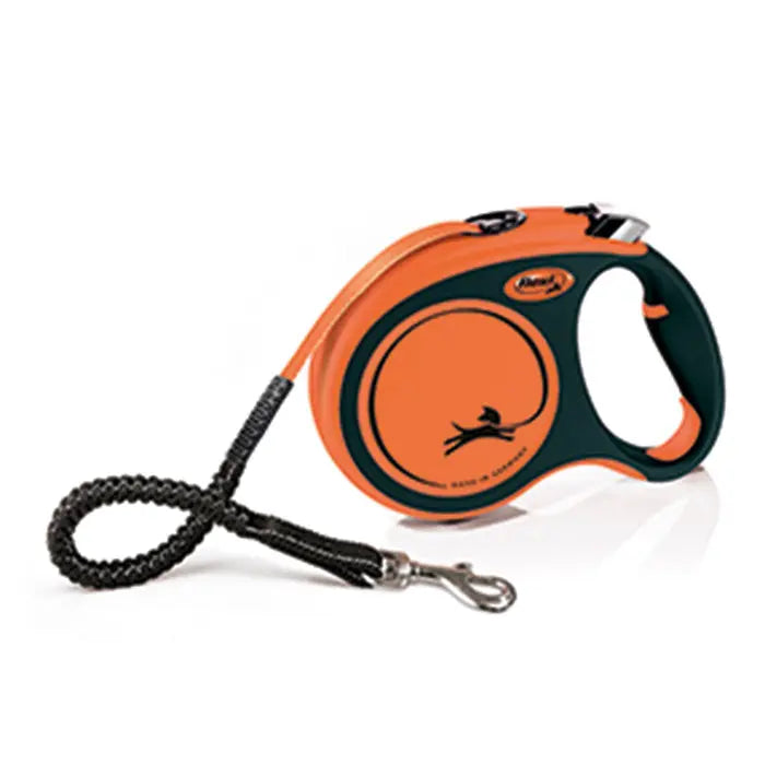 Hundeline Soft Grib large 5 meter<50 kg orange - Maxi Zoo Danmark