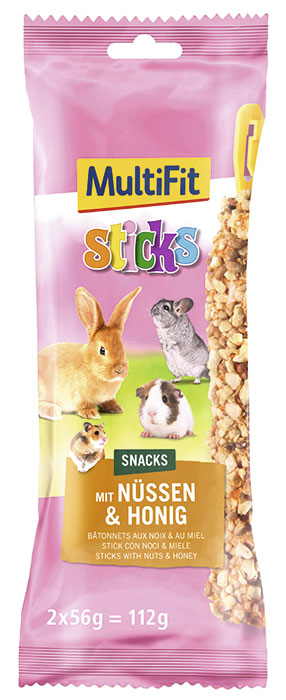 Sticks Nødder & honning 2 stk 112 g