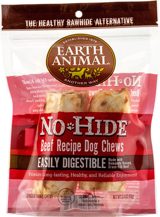 No-Hide Beef Chews Small 2 stk