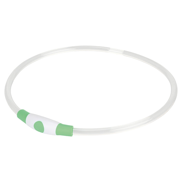 Lyshalsbånd Illuminated 65 cm tyrkis