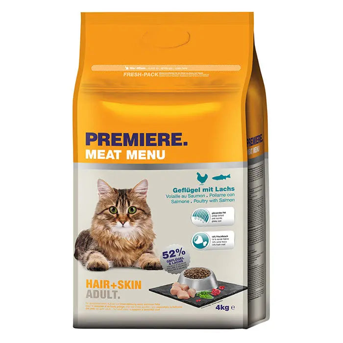 Adult Hair & Skin Fjerkræ, laks 4 kg - Maxi Zoo Danmark