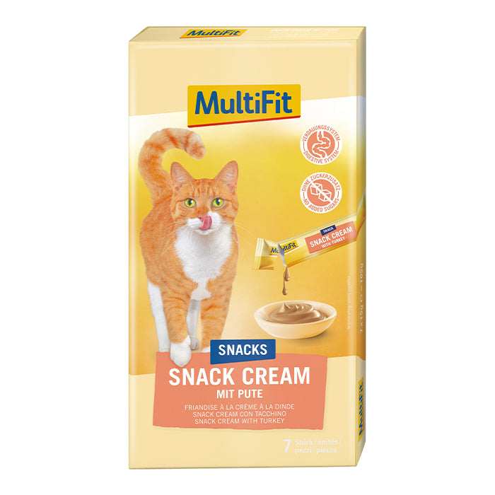 Snack Cream Kalkun og katgræs 7x15 g